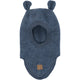 Mikk Line Gyapjú balaklava fülekkel Wool Fullface Blue Melange