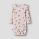 Lil' Atelier Baby Body Slim ezüst bazsarózsa masni NBFGAVO