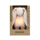 Moonie szundizó nyuszi 2.0 lámpával Organic a Light Rose-val