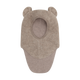Huttelihut Gyapjú balaclava fülekkel csíkos Savannah Melange