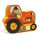 Djeco Puzzle gyerekeknek Traktor - 16 elemű puzzle