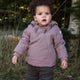 Mikk line Baby téli kabát Solid Twilight Mauve