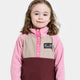 Didriksons Gyermek fleece gombokkal Monte Anemon Red