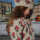 Konges Slojd Gyermek gyapjú pulóver gallérral Belou Knit Rose