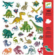 Djeco matricák 160 db. Dinoszauruszok