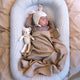 Cam Cam Copenhagen Babafészek Baby Nest, Classic Stripes Blue