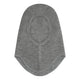 Huttelihut Gyerek gyapjú balaklava bordázott Medium Grey Melange
