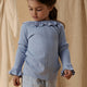 Lil' Atelier Gyermek blúz lányoknak Zen Blue NMFTANSY