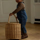 Lil' Atelier Farmer kertésznadrág, Dark Blue Denim