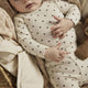 Lil' Atelier Hosszú ujjú bébi slim body Turtledove Ladybug NBNLAGO