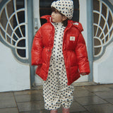 Konges Slojd Gyermek puffer dzseki Seanna Scarlet Sage
