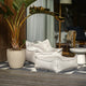 Wigiwama Kültéri gyerek puff Outdoor Square Ottoman Terra