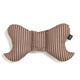 La Millou babakocsi párna Angel's Wings Velvet STRIPES BROWN