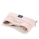 La Millou babakocsi muff Velvet Smoke Rose