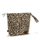La Millou vízálló kozmetikai táska Leopard Cream by Magdalena Lamparska XL