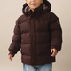 En Fant Gyerek steppelt dzseki Quilt Solid Coffee Bean