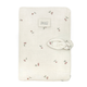 Babyshower Case for baby's health book Cherry