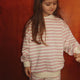Konges Sløjd Gyerek pulóver Spotty Sweat Shirt GOTS Lolly Stripe